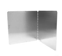 Protection contre les éclaboussures d'huile pour cuisinière à gaz avec écran pliable en acier inoxydable, ne permet pas de maintenir un environnement de cuisson plus propre (30 x 30 cm)