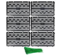 Protection contre les écorces d'arbre - Protection extensible pour tronc d'arbre - Avec 50 attaches à glissière pour écorces