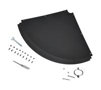 Protection contre les écureuils résistante aux intempéries pour suspendre les mangeoires à oiseaux - Déflecteur rotatif pour petits animaux - Pour la plupart des poteaux - Installation facile