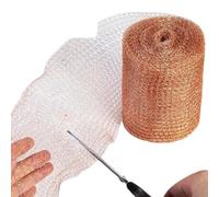 Protection contre les escargots pour à plate-bande surélevée - Filet en cuivre contre les escargots - Clôture anti-limaces en cuivre - Rouleau de tresse en cuivre - Filet anti-limaces - Tresse