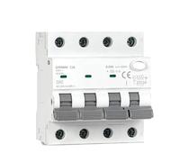 Protection contre les fuites, interrupteur pneumat Type A RCBO 2P 4P Magnetic Residual Current Circuit Breaker with Over Current Protection 10A 16A 25A 32A 40A 30mA(4P 16A 30mA)