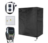 Protection Contre Les Intempéries Wallbox 40 x 32 x 20 cm Toit de Protection en Tissu Oxford Étanche à La Poussière et à la Pluie pour Station de Charge de Voiture Électrique (40 X 30 X 20cm)