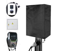 Protection Contre Les Intempéries Wallbox 70 x 35 x 25cm Toit de Protection en Tissu Oxford Étanche à La Poussière et à la Pluie pour Station de Charge de Voiture Électrique (70 x 35 x 25cm)