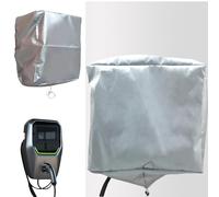 Protection Contre Les intempéries Wallbox pour borne de Recharge de Voiture électrique, Nizirioo Toit de Protection Mural en Tissu Oxford, résistant à la poussière, à la Pluie (40 x 32 x 20 cm)