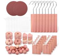 Protection contre les mites en bois de cèdre naturel, protection anti-mites de qualité supérieure pour armoire, piège à mites sans produits chimiques avec protection longue durée, produit naturel