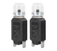Protection contre les surcharges et disjoncteur 2pcs Protections Thermiques pour Moteurs et Transformateurs (10A)