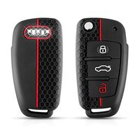 Protection Coque ompatible pour Audi, Silicone Coque udi A3 | Pour Audi A1 A3 A4 A6 A8 S3 S4 S6 RS4 RS6 Q2 Q3 Q5 Q7 TT R8 Seat Exeo Boitier udi Etui Clé