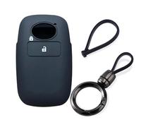 Protection Coque Clé pour RAIZE Veloz Avanza Wigo 2023 Case pour Daihatsu Rocky-Black Round Set
