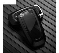 Protection Coque Clé pour Torres Tours Fiesta pour Focus Fusion pour Ranger pour Mustang pour Mondeo Ecosport Explorer Edge S-Max Everest pour Kuga-Transparent Black