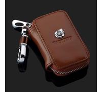 Protection Coque Clé pour Volvo S70 1996 1997 1998 1999 2000, Coque de Clé de Voiture en Accessoire Voiture,Brown