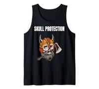 Protection Crânienne Humour Casque Viking Guerrier Débardeur