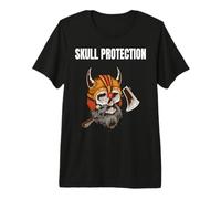 Protection Crânienne Humour Casque Viking Guerrier T-Shirt Haut de Gamme