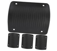 Protection D’Angle pour Bagages Plastique Noir Lot de 4 Anti-Collision | Protège Coin Valise Décoratif, Pièces de Rechange pour Bordure, Style Sobre, Usage Voyage et Rangement
