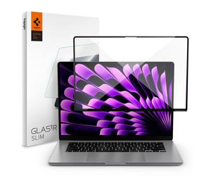 Protection d' cran en verre tremp Spigen [Glas.tR Slim] con ue pour MacBook Air 15"""" (M3 / M2) - 1 pack
