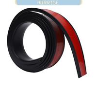 Protection d'aile voiture en PVC anti-rayures motif carbone - Jonc pare-chocs plat 3,8 cm noir pour garde-boue