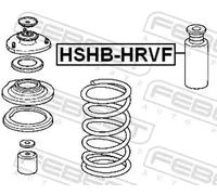 Protection d'amortisseur pneumatique Essieu avant HSHB-HRVF FEBEST pour HONDA