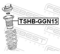 Protection d'amortisseur pneumatique Essieu avant TSHB-GGN15 FEBEST pour TOYOTA