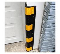 Protection d'angle de Mur pour garages de stationnement, Colonne en Caoutchouc d'entrepôt d'arc, Protection d'angle de Mur de Protection de Garage de rez-de-chaussée réfléchissant à Haute ténacité,