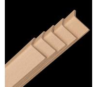 protection d'angle en carton 100/200 ensembles de protecteurs de palettes en carton pour coin de mur d'entrepôt, protecteur de bord en carton en forme de L L 10 40 90 140 CM, pare-chocs de protection