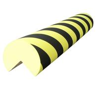 Protection d'angle en Mousse 100mm - Noir/Jaune