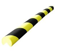 Viso Protection d'angle en mousse PU 4025 NJ 40 mm x 750 mm - noir/jaune