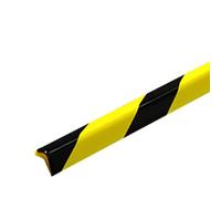 Protection d'angle en Mousse De 39", Protections d'angle Autocollantes Haute Visibilité avec Bandes Noires Et Jaunes, Protections d'angle en Mousse pour Murs, Garages(Small L-Shaped,10PCS)