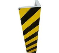Viso Protection d'angle mur en mousse adhésive Noir et jaune 73x30cm G