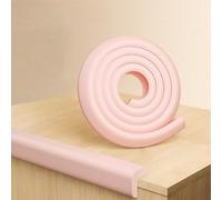 Protection d'angle pour Meubles, Protecteurs de Bords en Mousse, Multicolores, Multi-Tailles, résistance S/I, Dessus Table, cheminées, armoires(L Pink,6m/19.6ft)