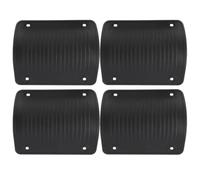 Protection d'angle pour Valise de Voyage, Plastique Noir, 4 Pièces | Anti-collision, pour Coin de Bagage et Bordure, Style Discret, Accessoire de Protection pour Voyage