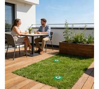 Protection d'Arroseur de Pelouse,Diamètre Intérieur de 9.7 cm Résistant aux Intempéries | Protecteur D'Arrosage 15 Cm pour Gazon - pour Paysagistes Jardiniers Jardins Parcs et Bordures de