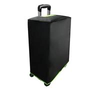 Protection de bagages - Protection de voyage anti-rayures | Ourlet vert fluo outil de protection pour bagages à roulettes standard, bagages rigides et autres bagages