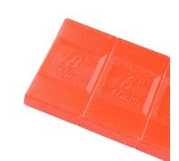 Protection de barre de tronçonneuse avec plaque de guidage pour barres de 30,5 à 50,8 cm, conçue pour une protection sûre contre la rouille et les dommages (45,7 cm)