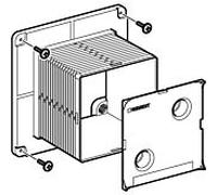 protection de bâtiment Geberit pour ouverture de service, avec couvercle 242492001