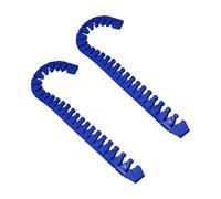 Protection de bâton de hockey, emballage de protection polyvalent, équipement de pratique sportive pour les passionnés, les débutants et les adultes, 28 x 1 x 7 cm, bleu, rouge