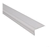 Protection de bord antidérapante pour escaliers 2 m offrant des caractéristiques de sécurité améliorées et un aspect élégant pour votre maison ou votre entreprise (gris)