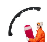 Protection de bord - Bande de pare-chocs incurvée anti-collision pour snowboards et skateboards - Housse de pont facile à utiliser - Protège les bords de la planche contre les éclats et les dommages
