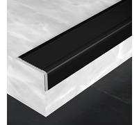 Protection de bord d'escalier en alliage d'aluminium antidérapant en forme de L pour marchepied