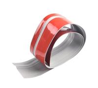 Protection de Bord d'escalier en PVC, Garniture de Sol, bâton de Pelage, Bande de Transition de Sol for l'assemblage Facile des sols stratifiés en Bois et carrelage(Grey)