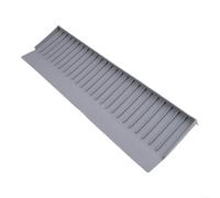 Protection de bord d'évier en silicone conçue pour le contrôle des éclaboussures et l'évacuation de l'eau sur les comptoirs d'évier de cuisine, baignoire, lavabo (gris)