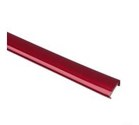 Protection de bord pour raquette de pickleball de 16 mm avec matériau TPU absorbant les chocs pour une protection de raquette et une durée de vie prolongée de la pagaie (rouge)