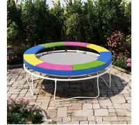 Protection de bord pour trampoline Ø244 cm, plastique 500D et PE 128 g/m², multicolore