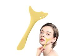 Protection de bouclier de mascara, protection d'applicateur de protection de mascara - Tampon de pochoirs de fard à paupières en silicone | Outil applicateur de cils, aide et guide, compagnon multifon