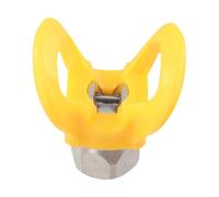 Protection de buse de pulvérisateur de peinture sans air, pièce de rechange à pointe plate pour pulvérisation haute pression, construction en métal et plastique, compatible avec taille de filetage G7