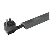Protection de câble de sol - Cache-cordon en PVC souple à profil bas pour entrepôt, design facile à couper pour éviter les déplacements et garantir une gestion efficace des cordons