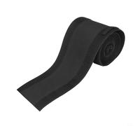 Protection de câble de sol pour tapis de bureau et sol - 3 m - Housse de câble en polyester noir pour organiser les fils et les risques de trébuchement (type B)