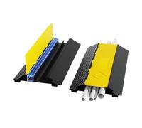 Protection de câble en caoutchouc pour allée, rampe d'allée, cache-cordon extérieur pour tuyaux et fils, bosse de sécurité routière