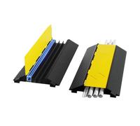 Protection de câble en caoutchouc pour allée, rampe d'allée, cache-cordon extérieur pour tuyaux et fils, bosse de sécurité routière