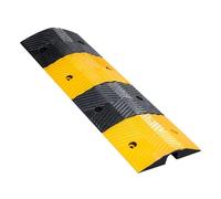 Protection de câble en caoutchouc pour ralentisseur - Barrière de sécurité durable pour viaducs, parkings, écoles, centres commerciaux et autoroutes - Améliore la sécurité et prévient les do