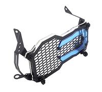 Protection de Calandre de Phare Headlight Motorcycle Protecteur Grille Protection Grill Utilisation adaptée pour BMW Grille de Phare de Moto(A blue)