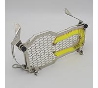 Protection de Calandre de Phare Headlight Motorcycle Protecteur Grille Protection Grill Utilisation adaptée pour BMW Grille de Phare de Moto(Stainless steel Y)